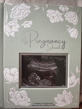 My Pregnancy Journal - Pregnancy Memory Book Sage